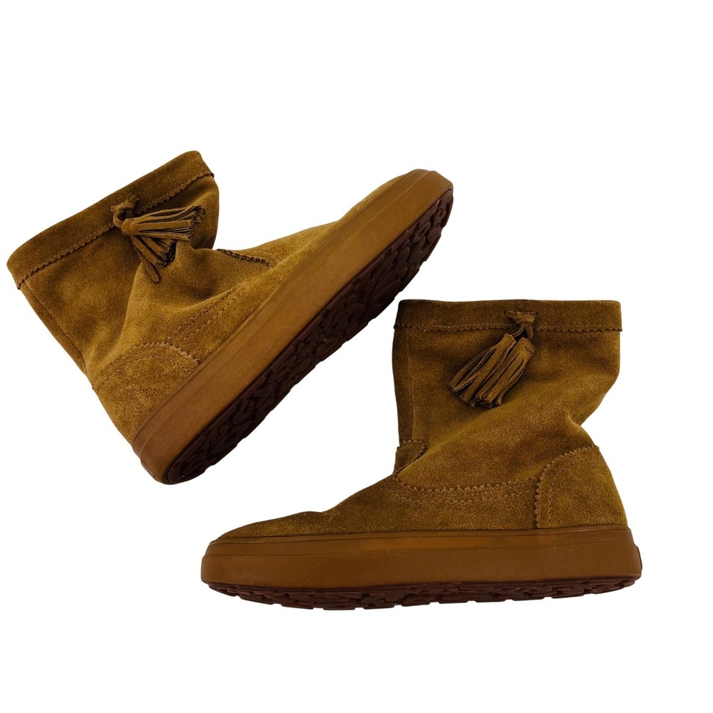 Crocs Lodge Point suedeโ pull on boots size 7 Women's Camel Tan